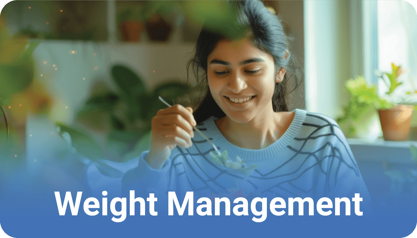 Person receiving weight management services at a wellness clinic. The individual is consulting with a nutritionist who is providing personalized diet and exercise plans. The setting includes health charts and fitness equipment, emphasizing a comprehensive approach to achieving better health and fitness through effective weight management.