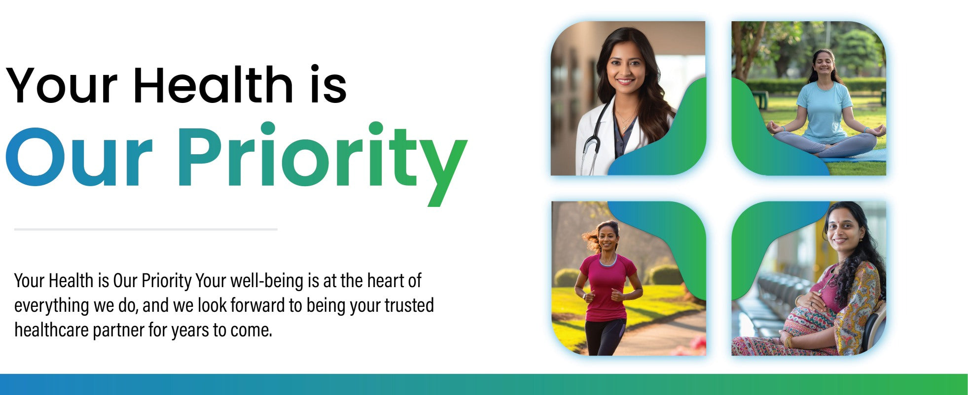 "Prioritizing health through regular exercise, outdoor activities, yoga, and a nutritious diet."